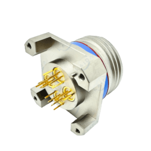 PCB four differential contact custom socket - Custom Circular Connector