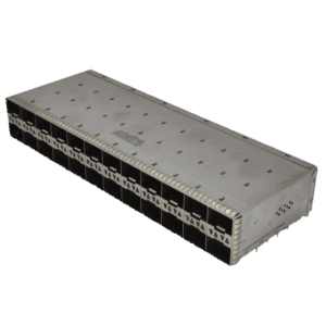 81-190-00001-1 - Double SFP28/28G fiber cage 2*12 -with/without light guide