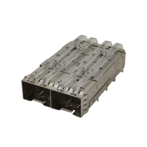 81-112-Y0016-1 - Single-layer SFP/5G fiber cage 1*2/crimp pin tape/light guide column