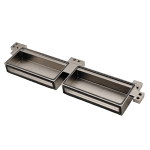 82-130-Y0021-1 - CFP2 200G single-layer fiber cage crimping type 1*2 connector shield