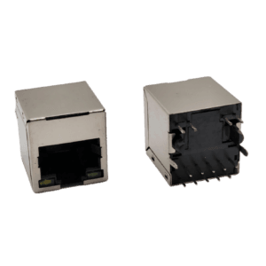 RJ45 connector 8p8c 180° extended version